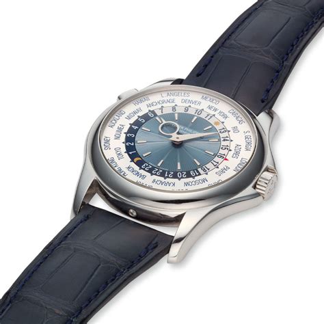 Patek Philippe World Time 5130P World Time Platinum 